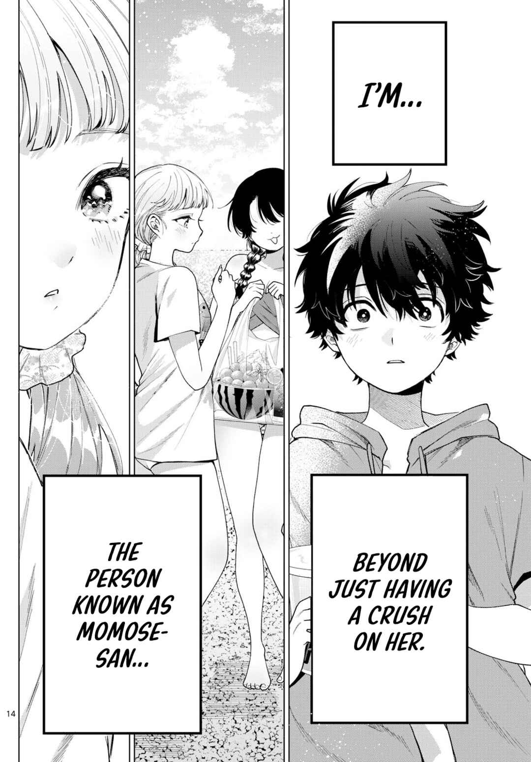 Momose Akira no Hatsukoi Hatan-chuu. Chapter 38 - Page 14