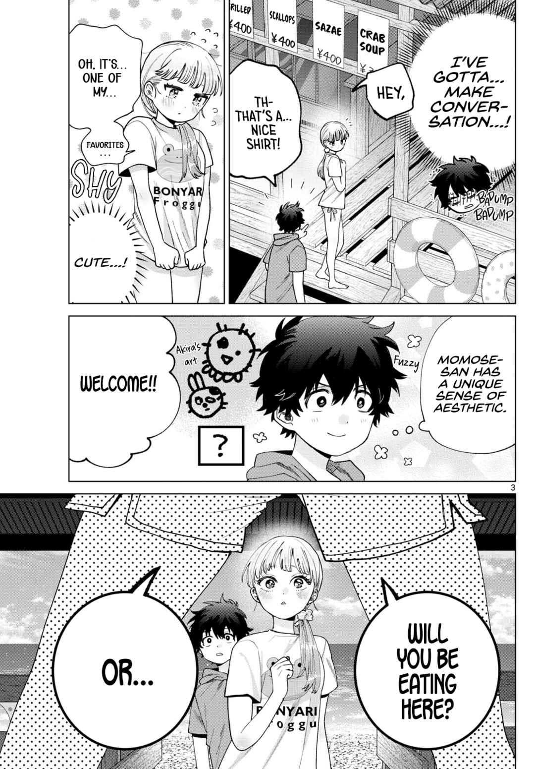 Momose Akira no Hatsukoi Hatan-chuu. Chapter 38 - Page 3