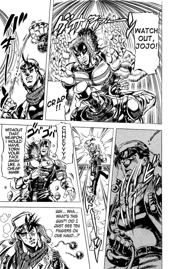 JoJo no Kimyou na Bouken: Part 2 - Sentou Chouryuu Chapter 50 - Page 7