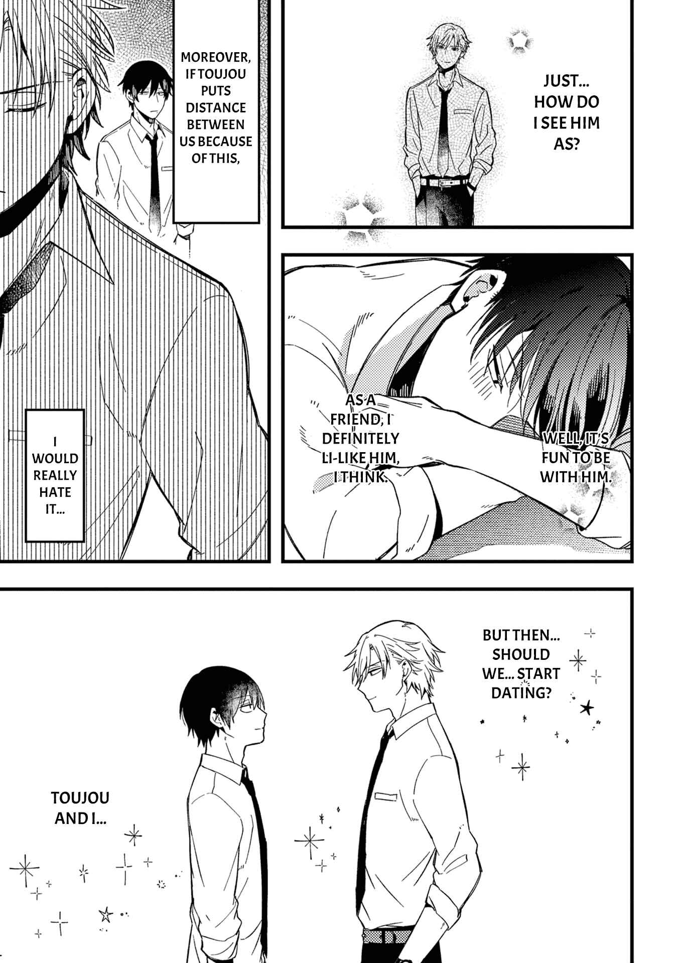 Zettai BL ni Naru Sekai vs. Zettai BL ni Naritakunai Otoko Chapter 35.5 - Page 4