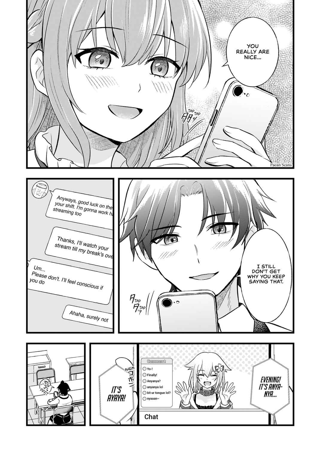 Aorikei Game Haishinsha (20-sai), Haishin no Kiri Wasure ni Yori Ii Hito Bare Suru. Chapter 5.2 - Page 1