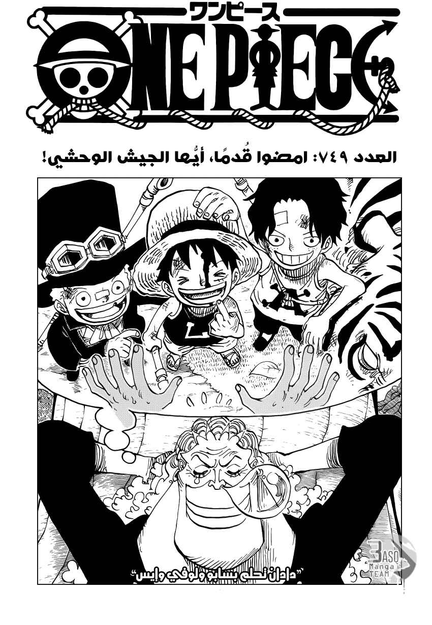 One Piece Chapter 749 - Page 1
