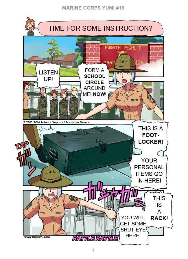 Marine Corps Yumi Chapter 16 - Page 1