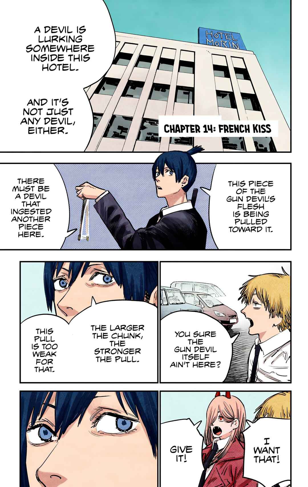 Chainsaw Man (Official Colored) Chapter 14 - Page 1