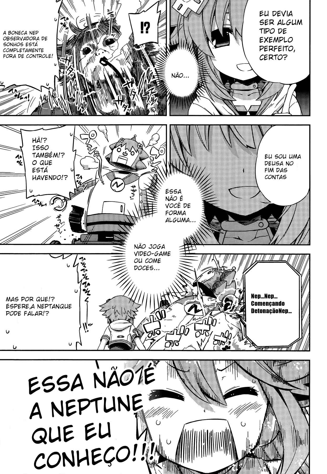 Choujigen Game Neptune: The Animation - Hello New World Chapter 11 - Page 11