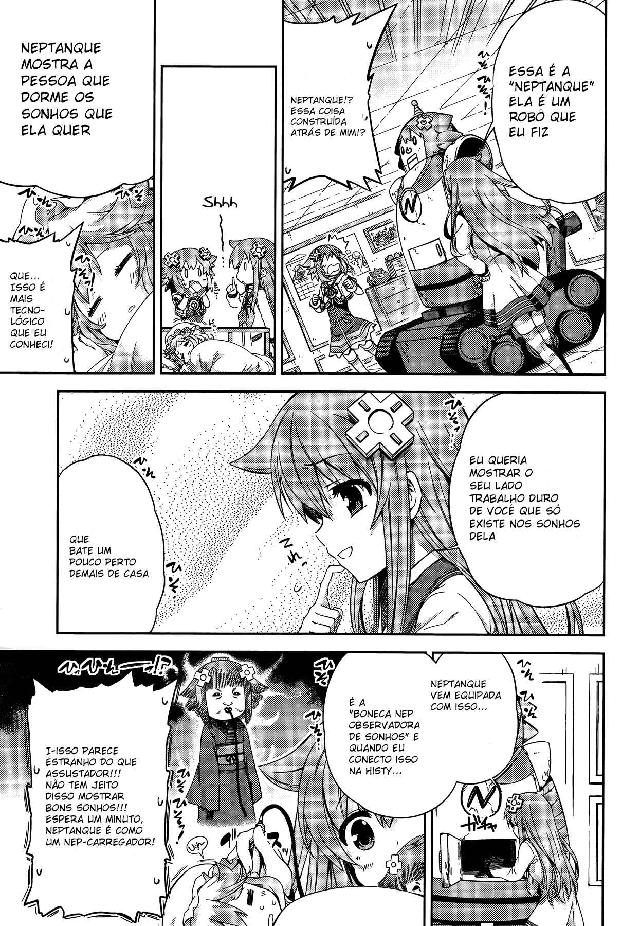 Choujigen Game Neptune: The Animation - Hello New World Chapter 11 - Page 5