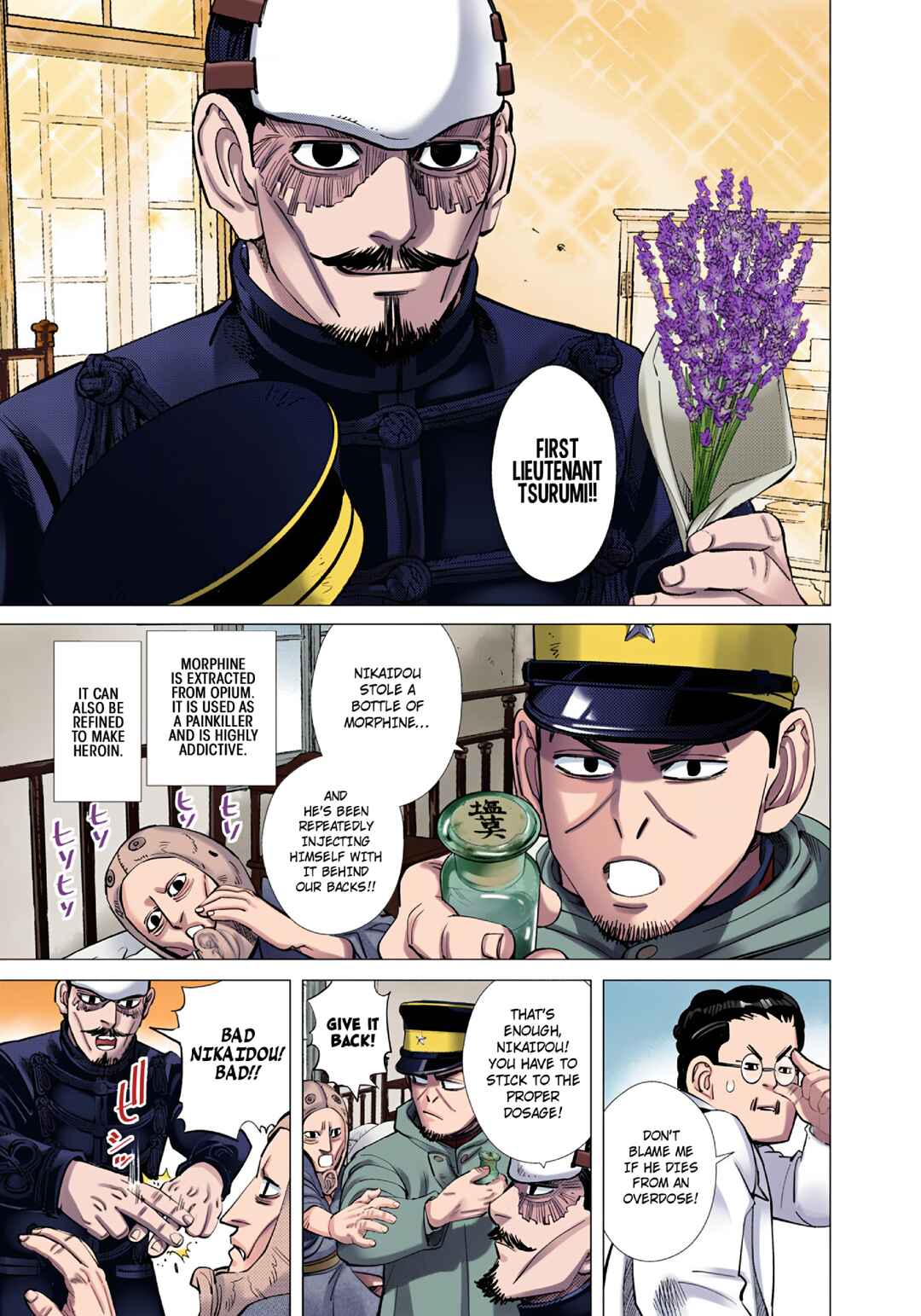 Golden Kamuy (Official Colored) Chapter 94 - Page 3