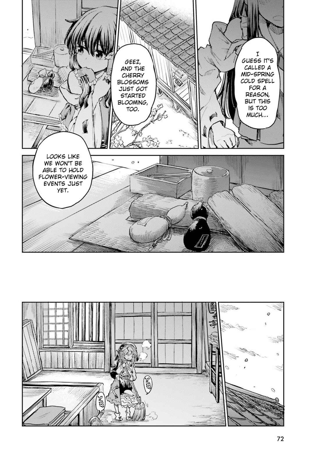 Touhou Suichouka: Lotus Eater-tachi no Suisei Chapter 39 - Page 2