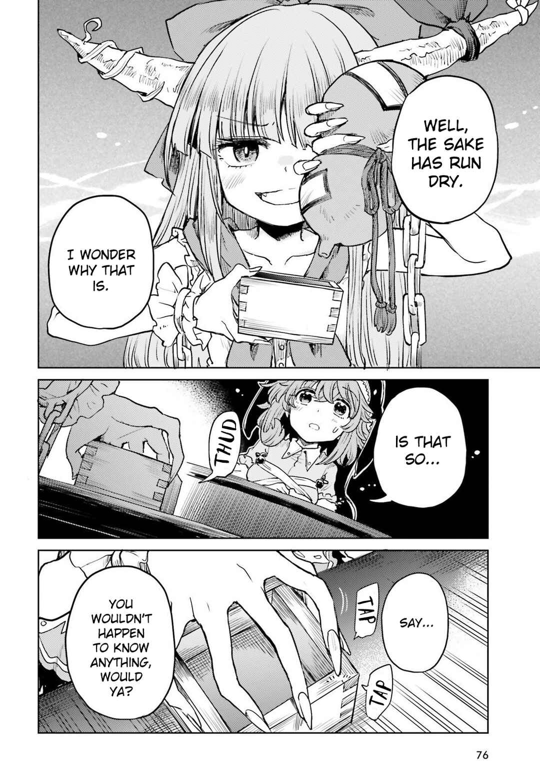 Touhou Suichouka: Lotus Eater-tachi no Suisei Chapter 39 - Page 6