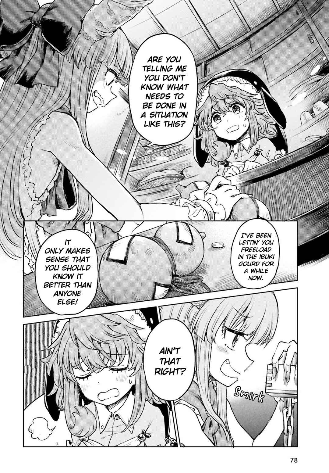 Touhou Suichouka: Lotus Eater-tachi no Suisei Chapter 39 - Page 8