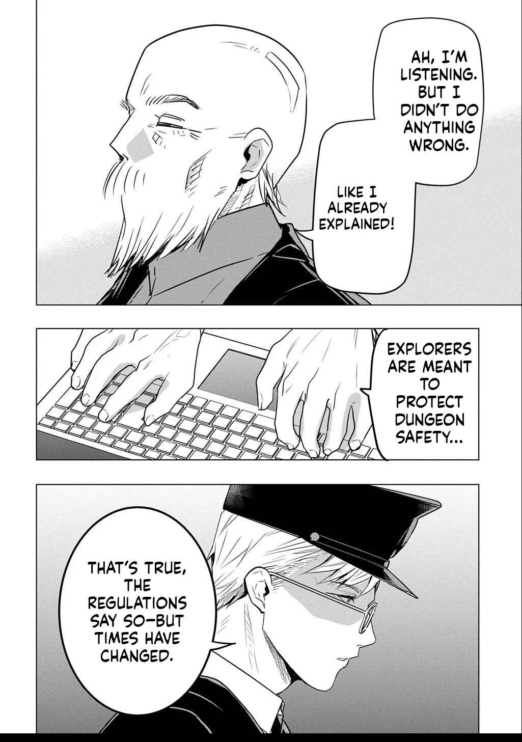 Moto Tansakusha no Ojii-chan: Mago ni Segamarete Dungeon Haishin o Hajimeta njaga, Nazeka Bazuriotta wai Chapter 3.1 - Page 25