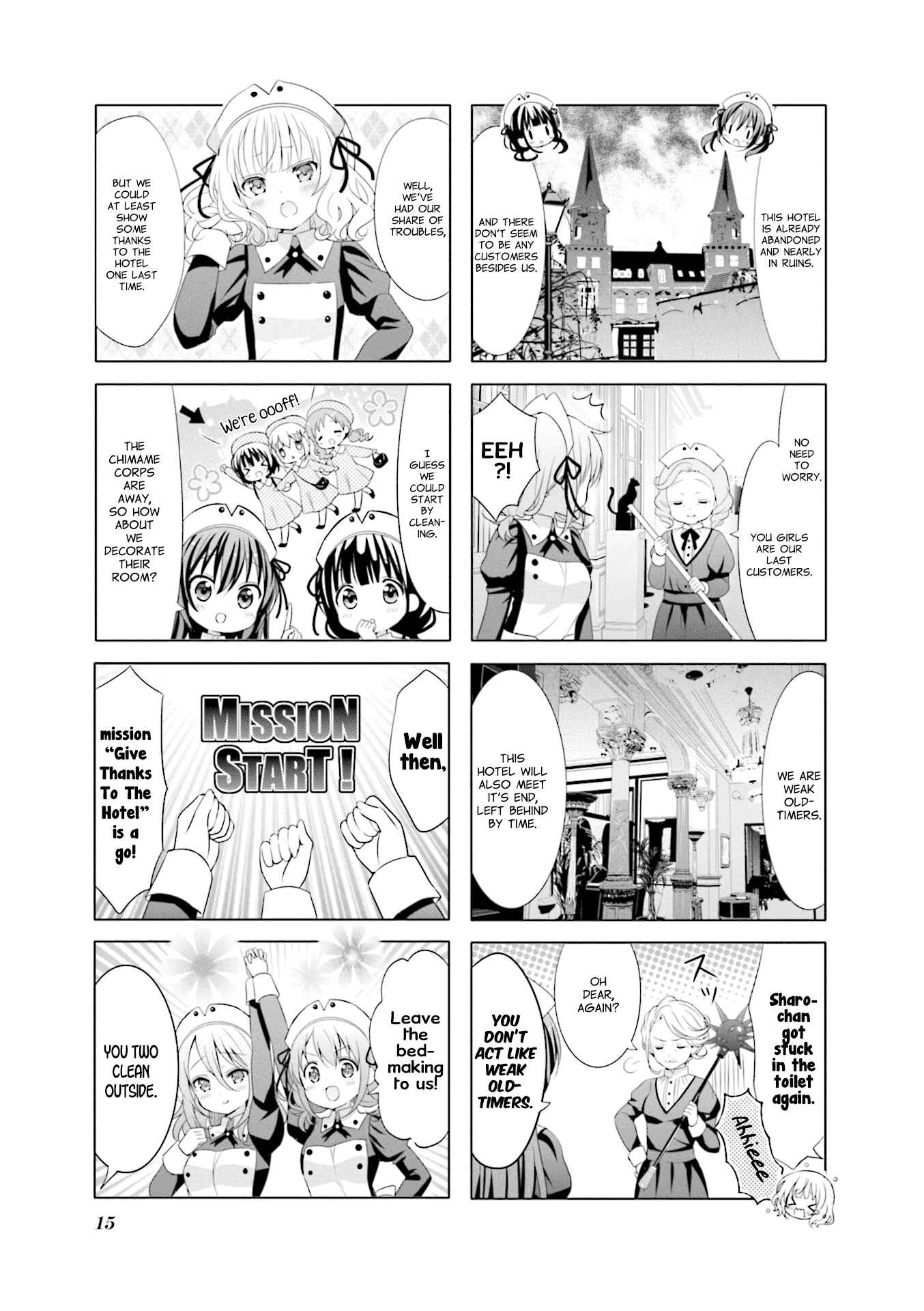 Gochuumon wa Usagi desu ka? Chapter 108 - Page 3