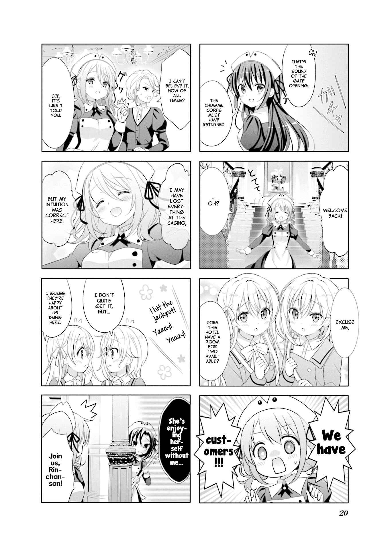 Gochuumon wa Usagi desu ka? Chapter 108 - Page 8