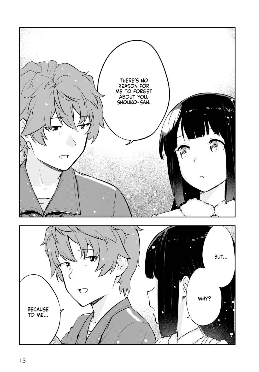Rascal Does Not Dream of a Dreaming Girl Chapter 13 - Page 13