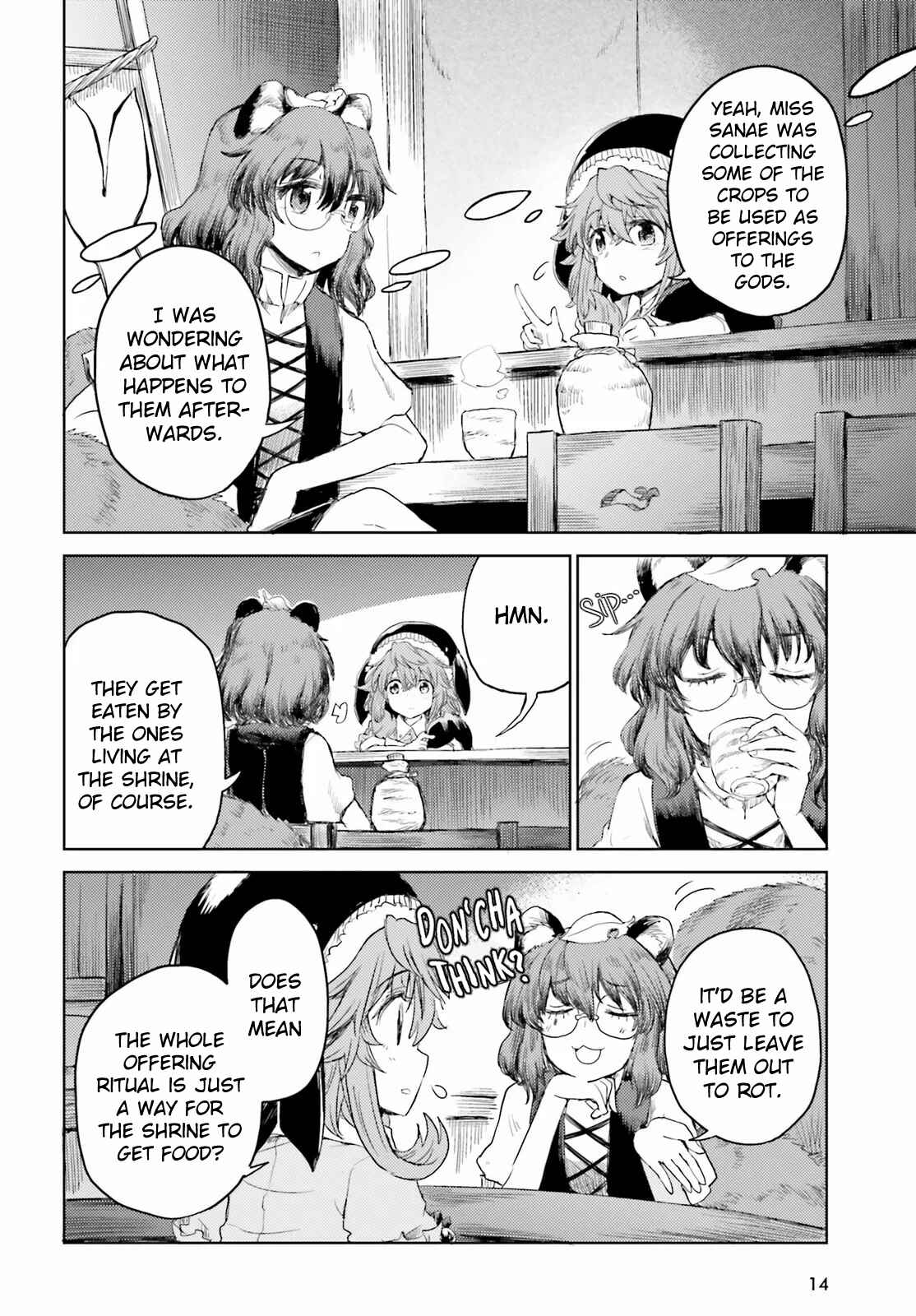 Touhou Suichouka: Lotus Eater-tachi no Suisei Chapter 23 - Page 6
