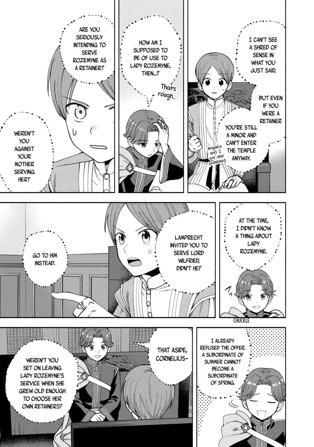 Honzuki no Gekokujou: Shisho ni Naru tame ni wa Shudan o Erandeiraremasen—Dai-4 Bu: Kizokuin no Toshokan o Sukuitai! Chapter 7.5 - Page 14