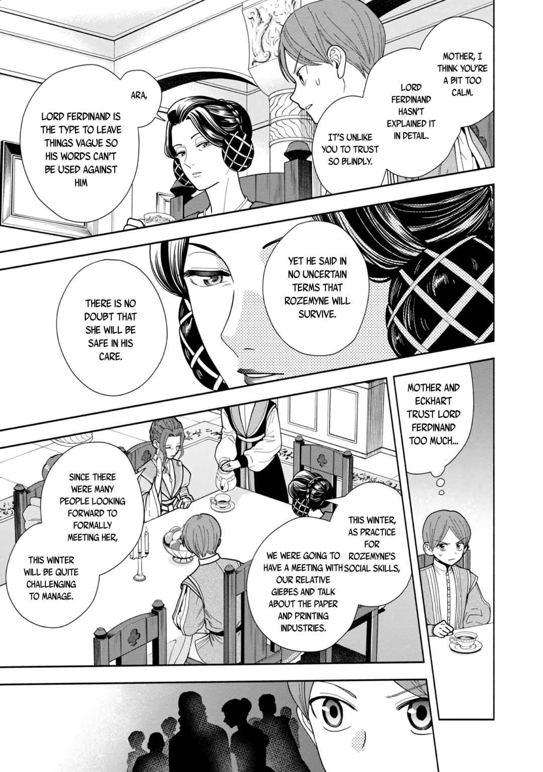 Honzuki no Gekokujou: Shisho ni Naru tame ni wa Shudan o Erandeiraremasen—Dai-4 Bu: Kizokuin no Toshokan o Sukuitai! Chapter 7.5 - Page 4