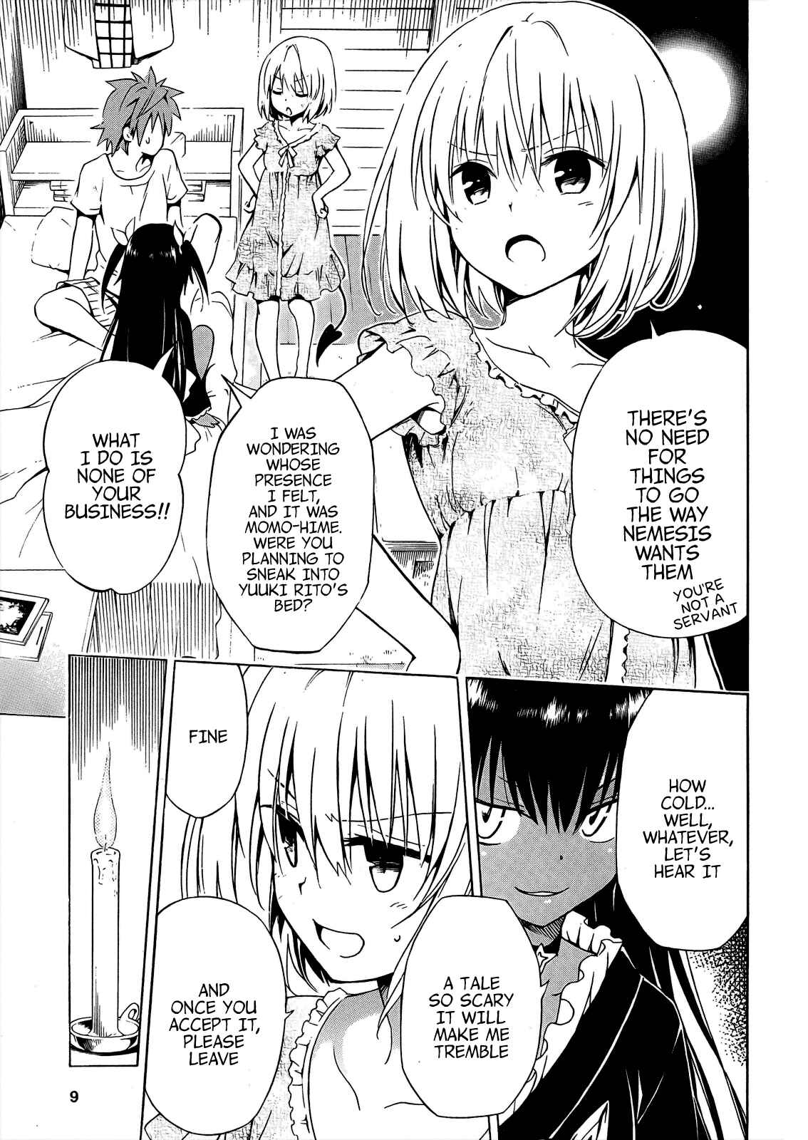 To Love Ru Darkness Chapter 34.5 - Page 8