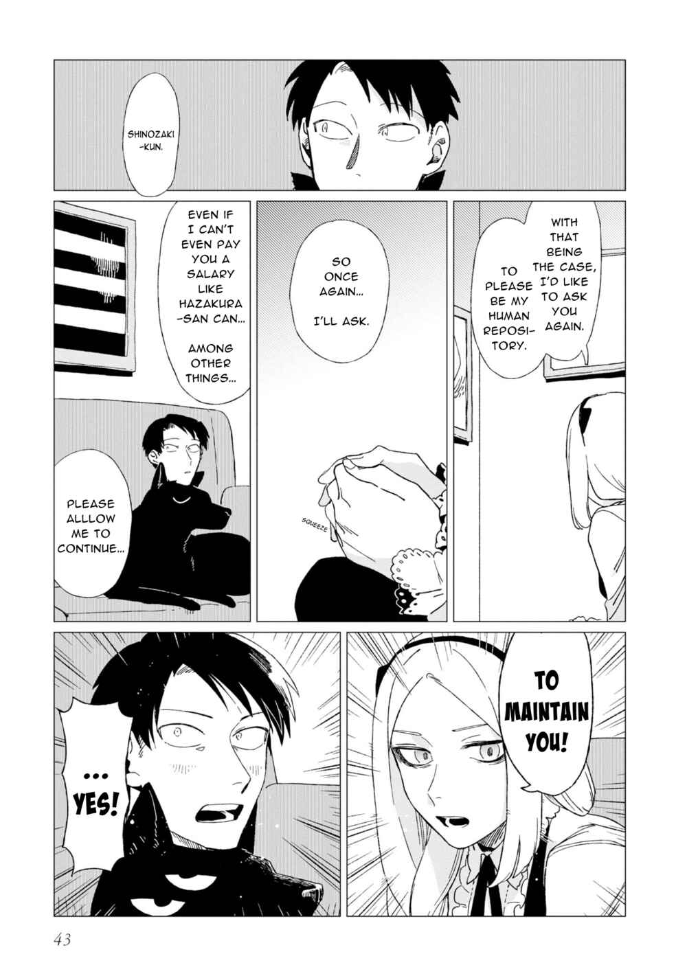 Shinozaki-kun no Mente Jijou Chapter 6 - Page 13