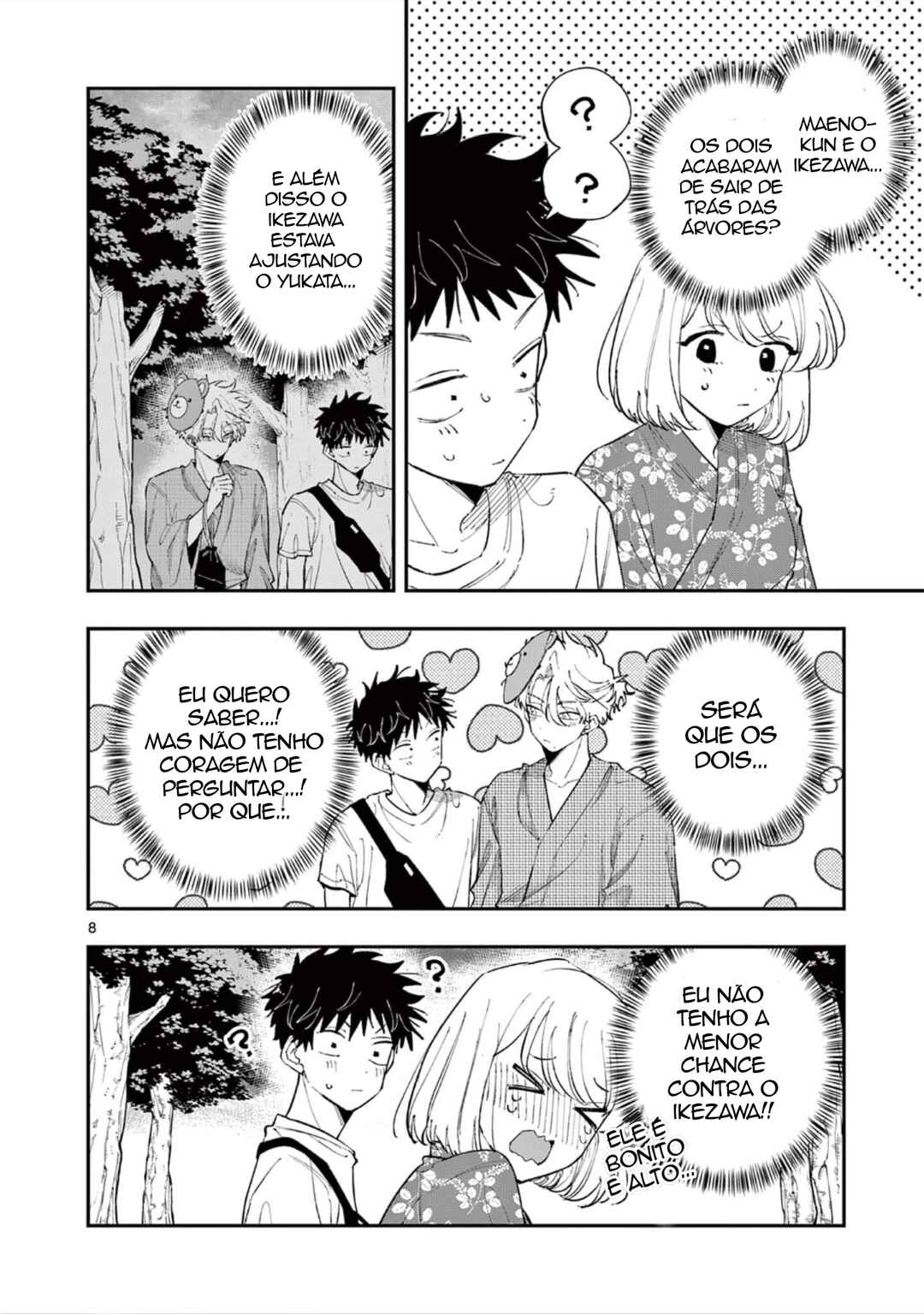 Tonari no Seki no Yatsu ga Souiu Me de Mitekuru Chapter 90 - Page 8