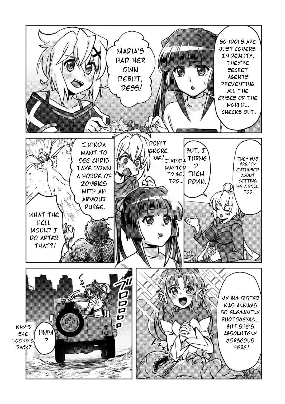 Senki Kanshoku Symphogear ~Shirabemeshi~ Chapter 45 - Page 10