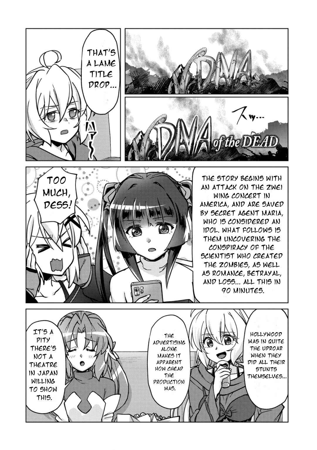 Senki Kanshoku Symphogear ~Shirabemeshi~ Chapter 45 - Page 11