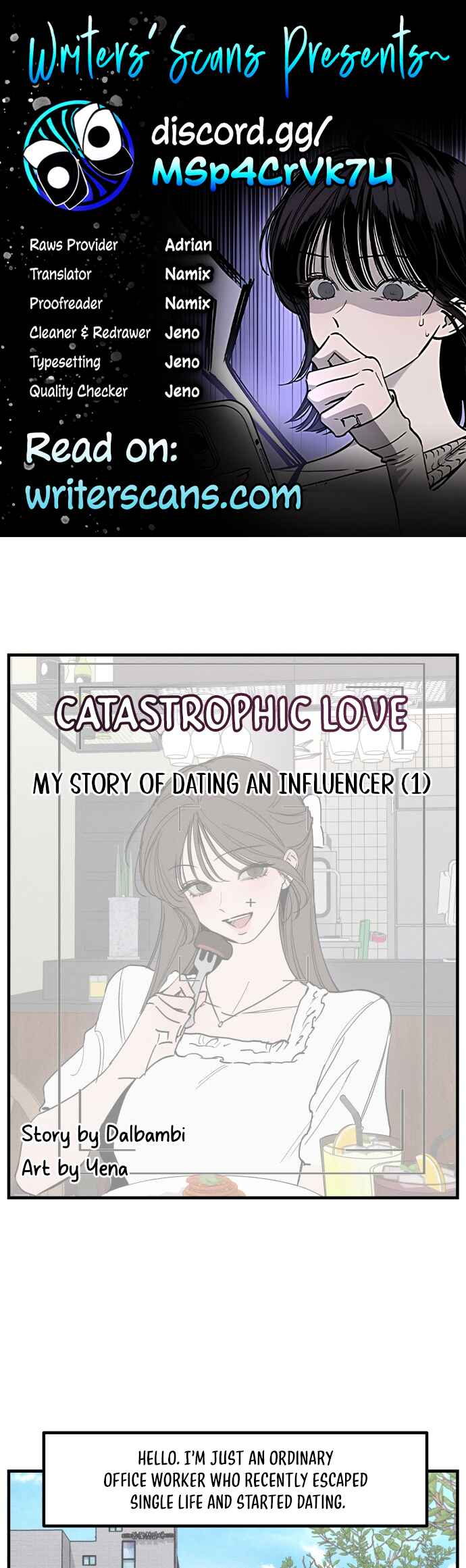 Catastrophic Love Chapter 5 - Page 1