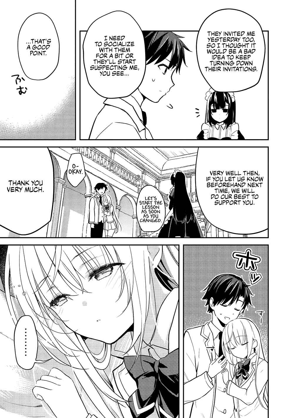Saijo no Osewa - Takane no Hana-darake na Meimonkou de, Gakuin Ichi no Ojousama (Seikatsu Nouryoku Kaimu) wo Kagenagara Osewa Suru koto ni narimashita Chapter 9 - Page 3