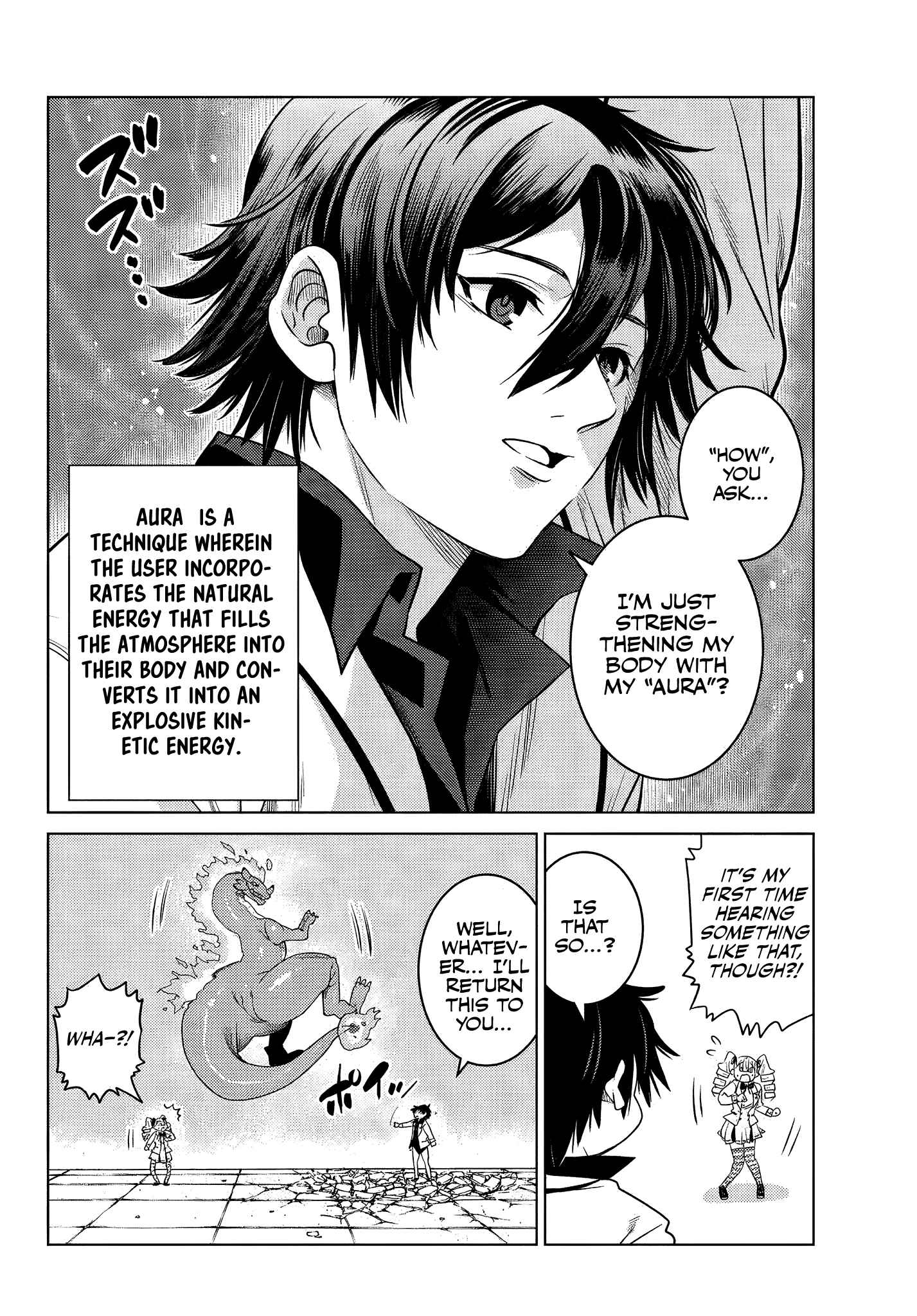 Ochikobore Datta Ani ga Jitsuha Saikyou ~Shijou Saikyou no Yuusha wa Tensei-shi, Gakuen de Mujikaku ni Musou Suru~ Chapter 2.4 - Page 8