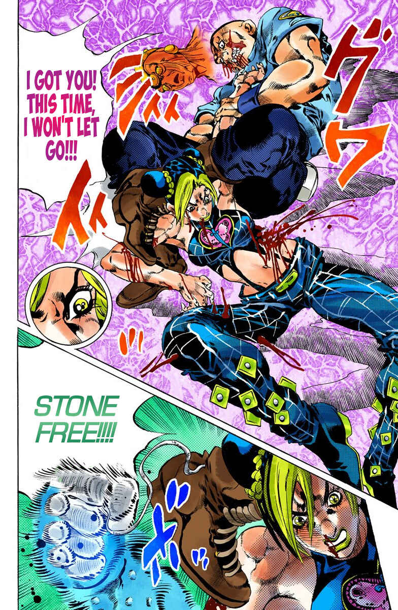 JoJo no Kimyou na Bouken: Part 6 - Stone Ocean Color-ban Chapter 64 - Page 17