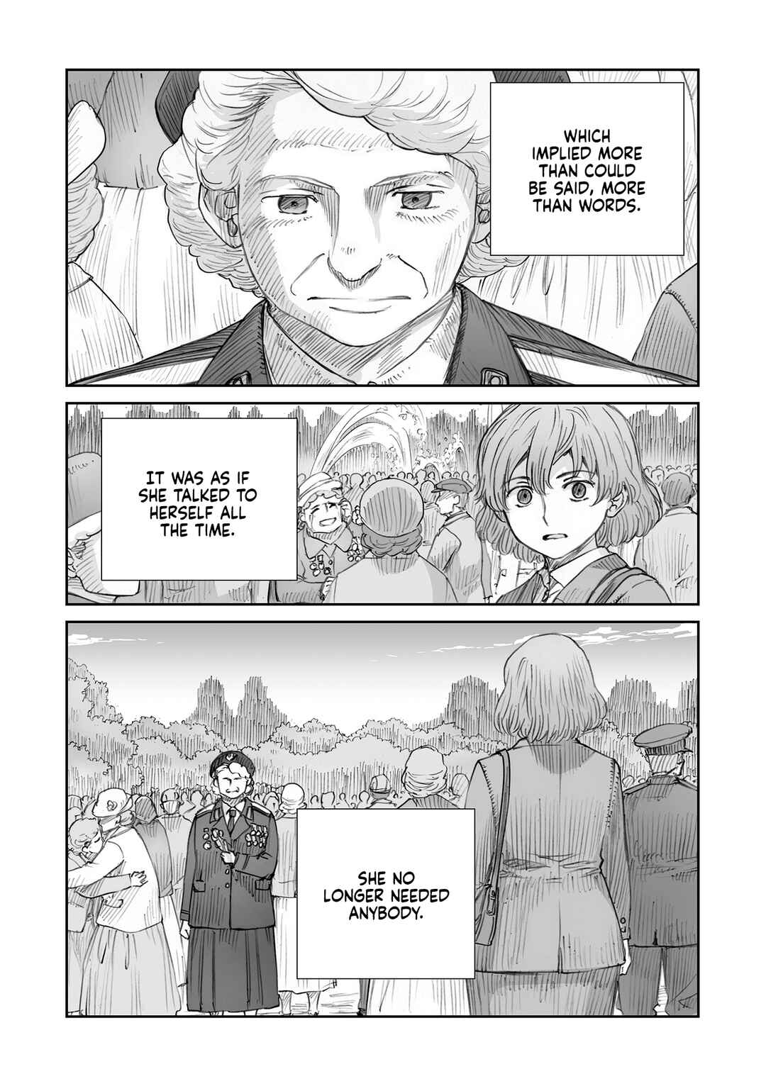 Sensou wa Onna no Kao wo Shiteinai Chapter 32 - Page 10