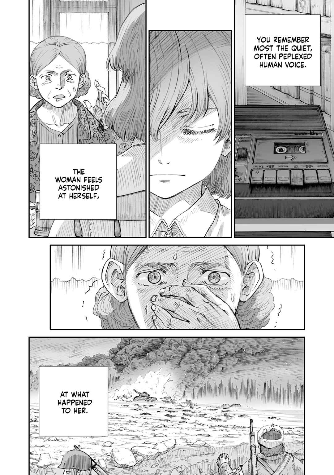 Sensou wa Onna no Kao wo Shiteinai Chapter 32 - Page 4