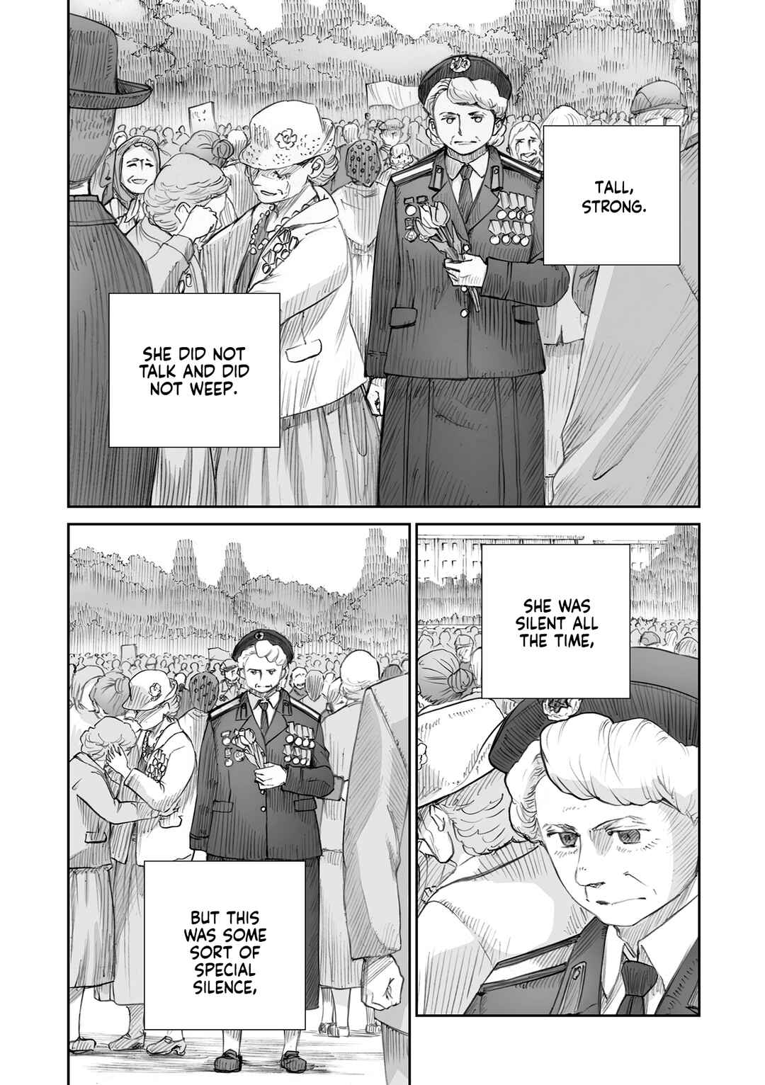 Sensou wa Onna no Kao wo Shiteinai Chapter 32 - Page 9