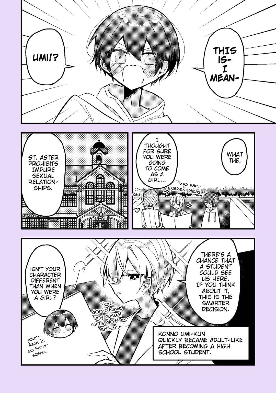 Nikagetsugo ni Seibetsu ga Bareru Josou Danshi Chapter 10.1 - Page 3