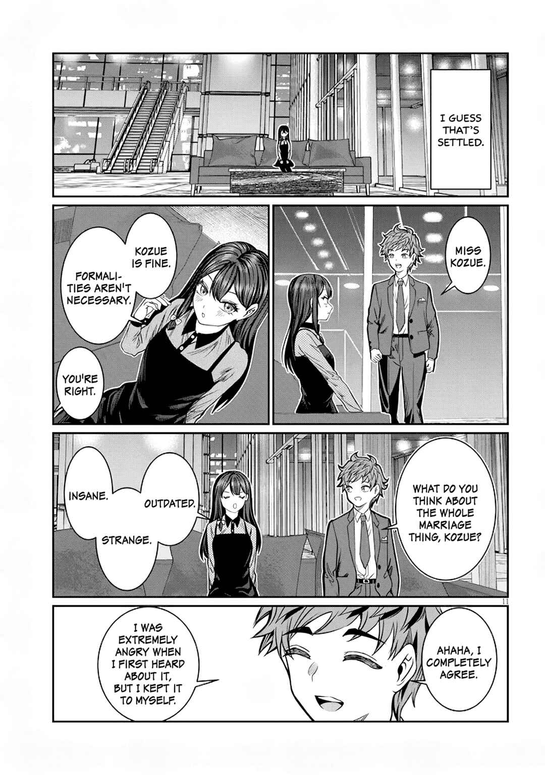 Kimi wa Yakamashi Tojite yo Kuchi wo! Chapter 44 - Page 11