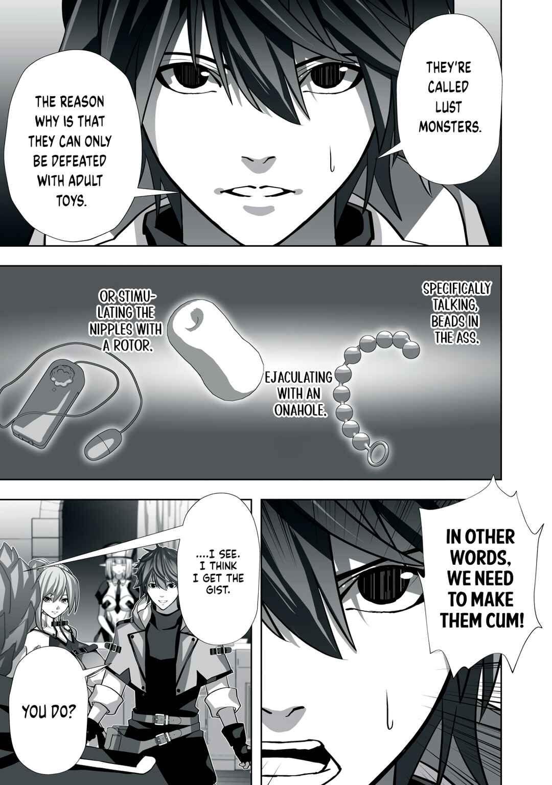 Tsuihou Sareta Renkinjutsushi, Adult Goods de Sekai wo Sukuu ~Donna Monster mo Zettai ni Ikaseru Otoko~ Chapter 5 - Page 9