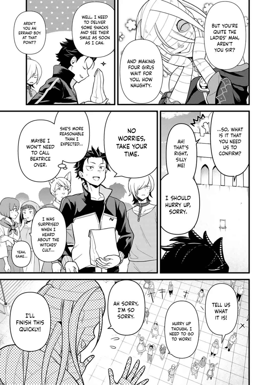 Re:Zero kara Hajimeru Isekai Seikatsu: Dai 5-shou—Mizu no Miyako to Eiyuu no Uta Chapter 7.1 - Page 7