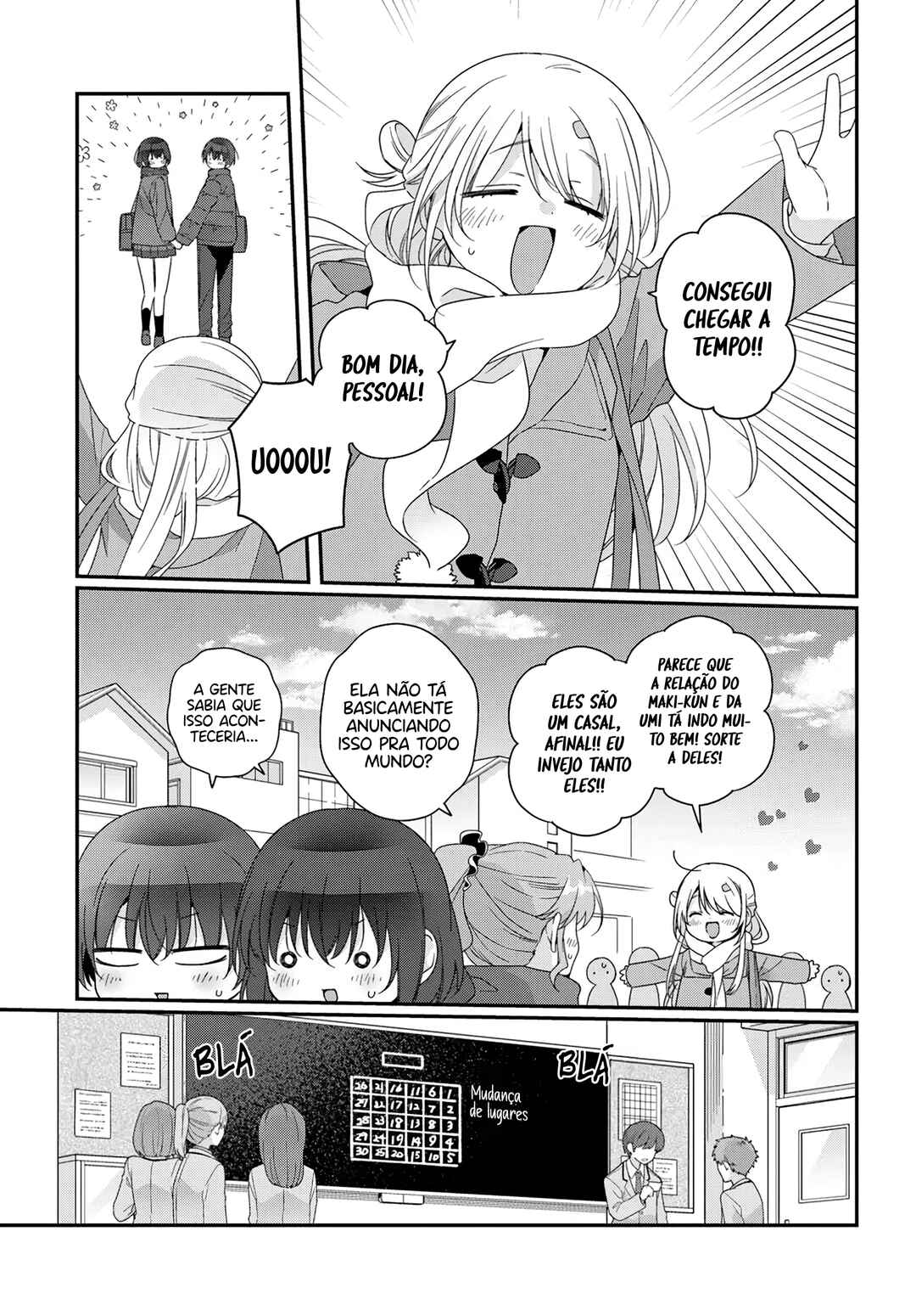 Class de 2-banme ni Kawaii Onnanoko to Tomodachi ni Natta Chapter 35.1 - Page 10
