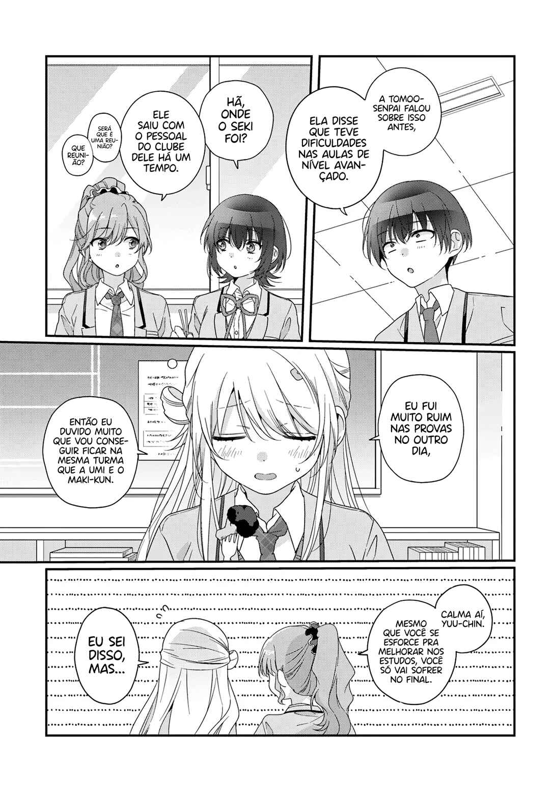 Class de 2-banme ni Kawaii Onnanoko to Tomodachi ni Natta Chapter 35.1 - Page 14