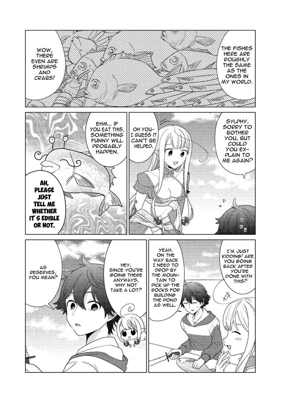 Seirei-tachi no Rakuen to Risou no Isekai Seikatsu Chapter 6 - Page 23