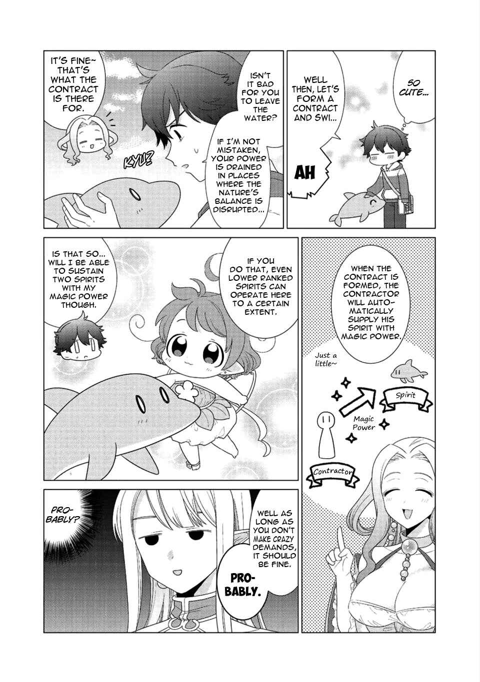 Seirei-tachi no Rakuen to Risou no Isekai Seikatsu Chapter 6 - Page 5