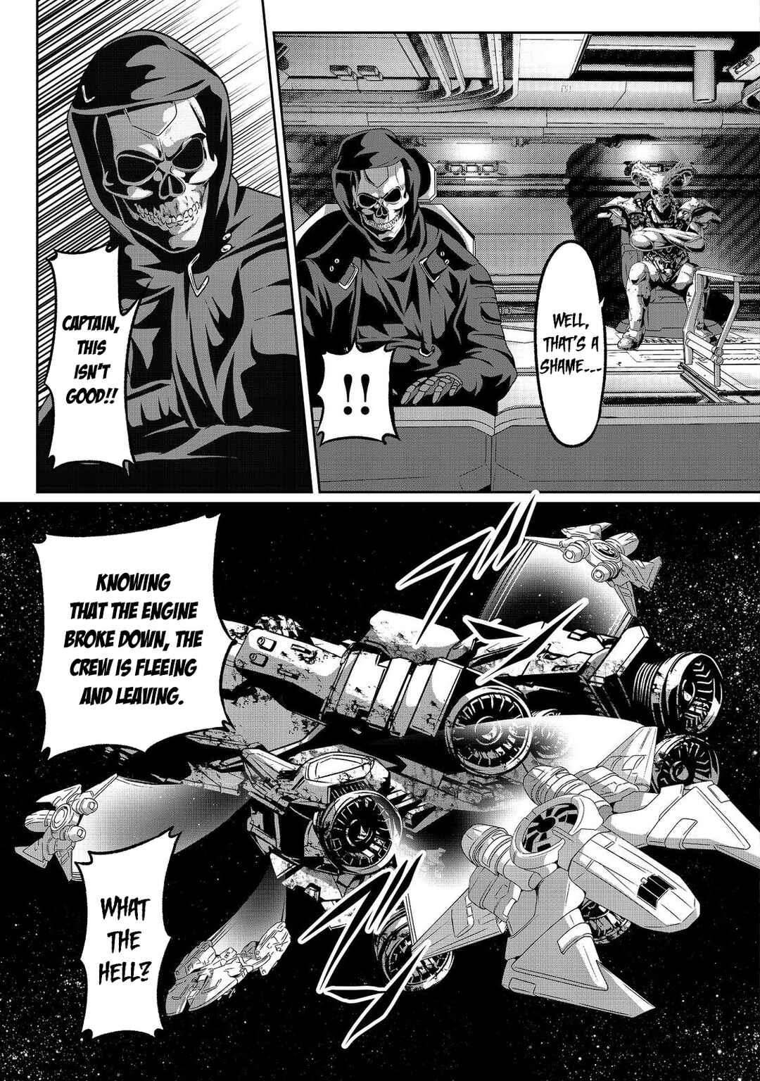 "Koko wa Makasete Saki ni Ike!" o Shitai Shinitagari no Nozomanu Uchuu Gekokujou @COMIC Chapter 5 - Page 12