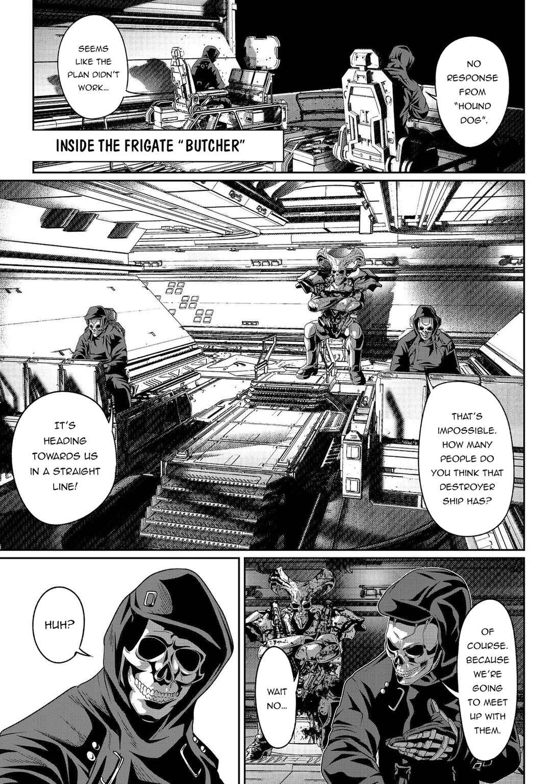 "Koko wa Makasete Saki ni Ike!" o Shitai Shinitagari no Nozomanu Uchuu Gekokujou @COMIC Chapter 5 - Page 5