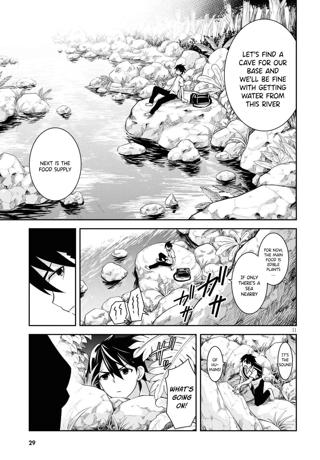 Isekai Yurutto Survival Seikatsu ~Gakkou no Minna to Isekai no Mujintou ni Tenishitakedo Ore Dake Rakushou desu~ Chapter 1 - Page 15