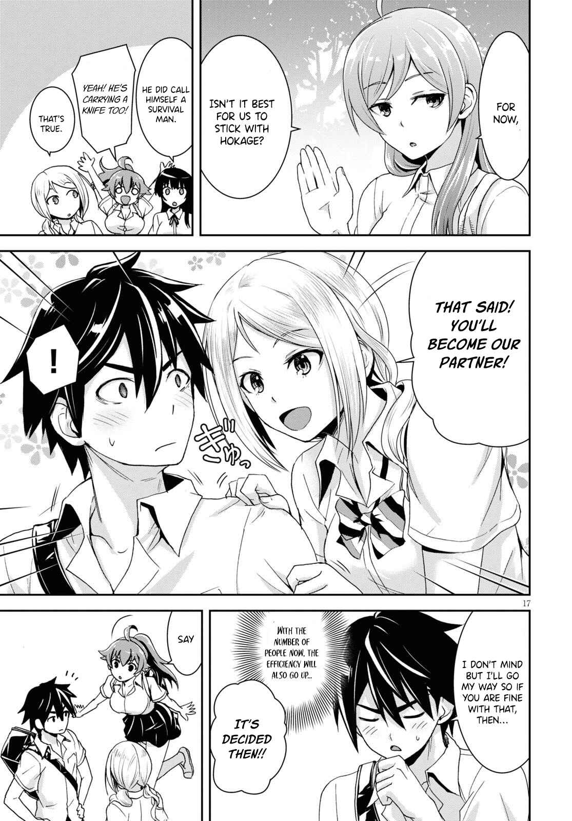 Isekai Yurutto Survival Seikatsu ~Gakkou no Minna to Isekai no Mujintou ni Tenishitakedo Ore Dake Rakushou desu~ Chapter 1 - Page 21