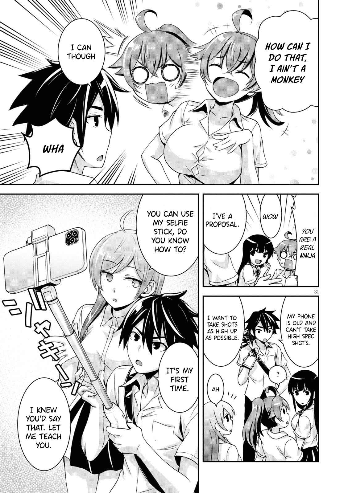 Isekai Yurutto Survival Seikatsu ~Gakkou no Minna to Isekai no Mujintou ni Tenishitakedo Ore Dake Rakushou desu~ Chapter 1 - Page 35