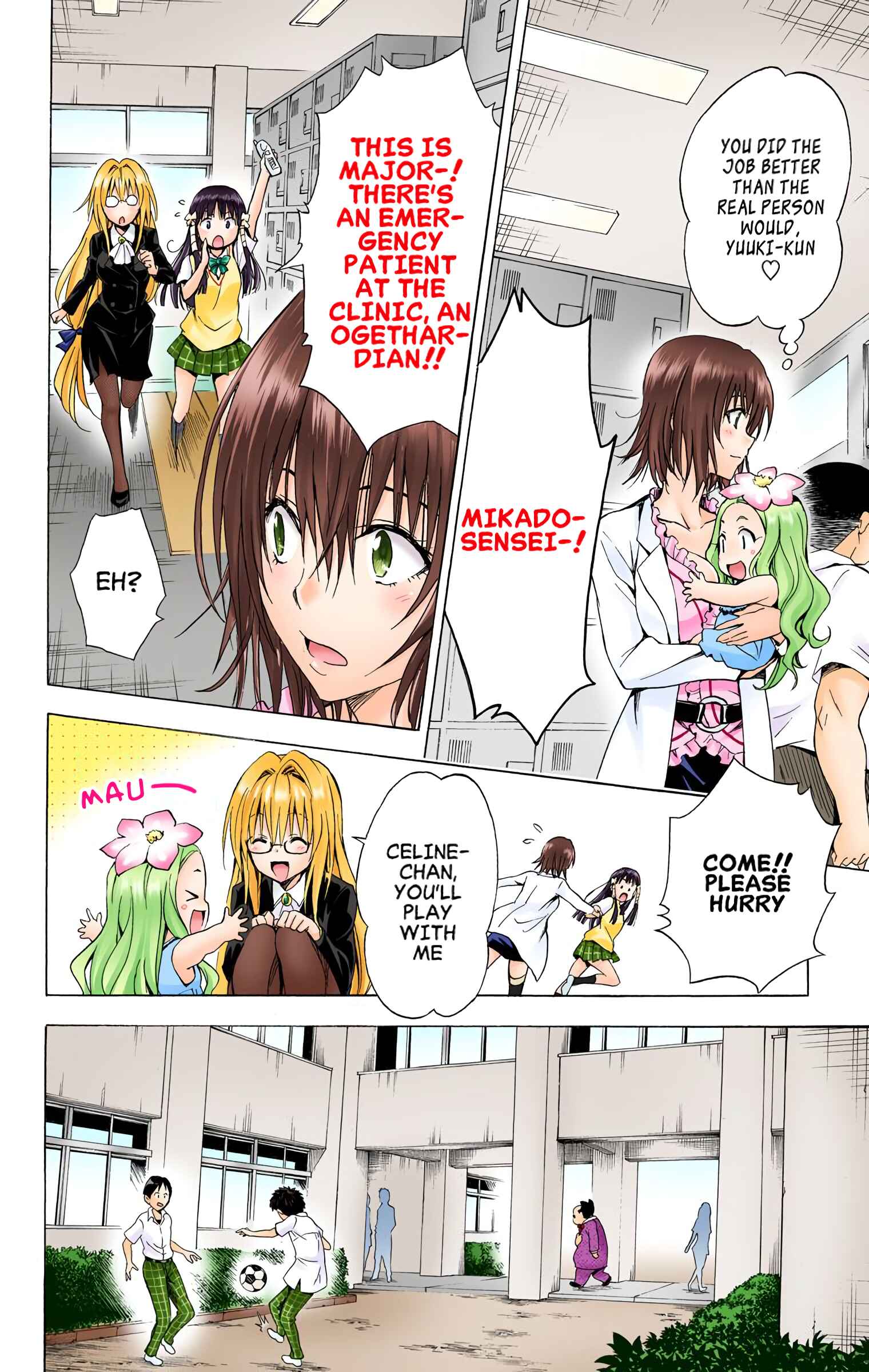 To Love Ru Darkness (Official Colored) Chapter 57 - Page 4