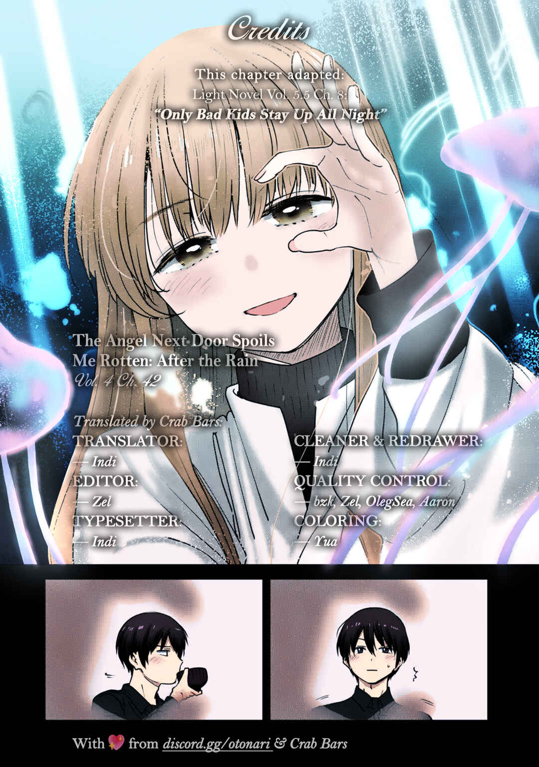Otonari no Tenshi-sama ni Itsunomanika Dame Ningen ni Sareteita Ken: after the rain Chapter 42 - Page 11