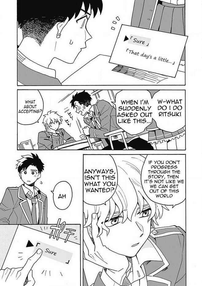 Galge no Sekai de Shinyuu ♂ ga Ore o Sukida to Iidashite!? Chapter 1 - Page 26