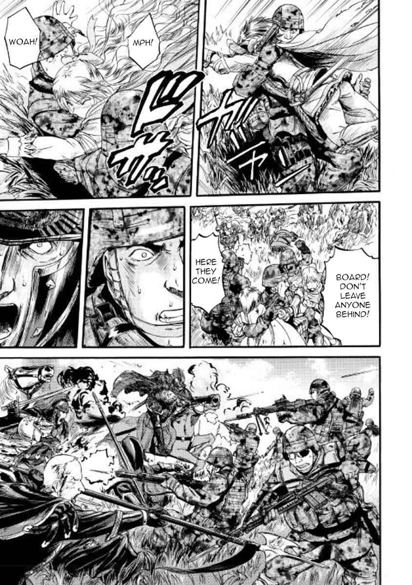 GATE - Jieitai Kanochi nite, Kaku Tatakaeri Chapter 79.2 - Page 7
